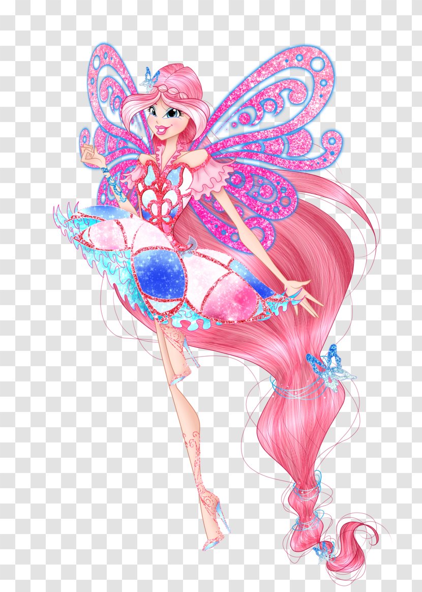 Butterflix Fairy Art Drawing Winx Club - Watercolor - Season 7Butter Transparent PNG