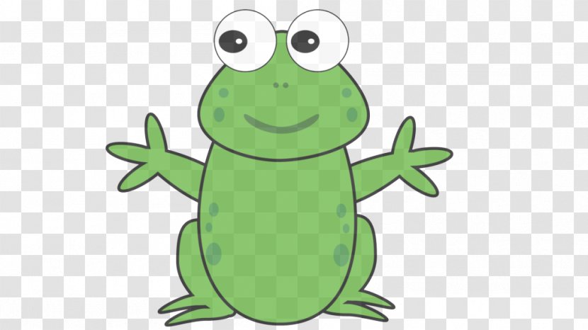 Green Cartoon Hyla Frog True - Grass Shrub Transparent PNG