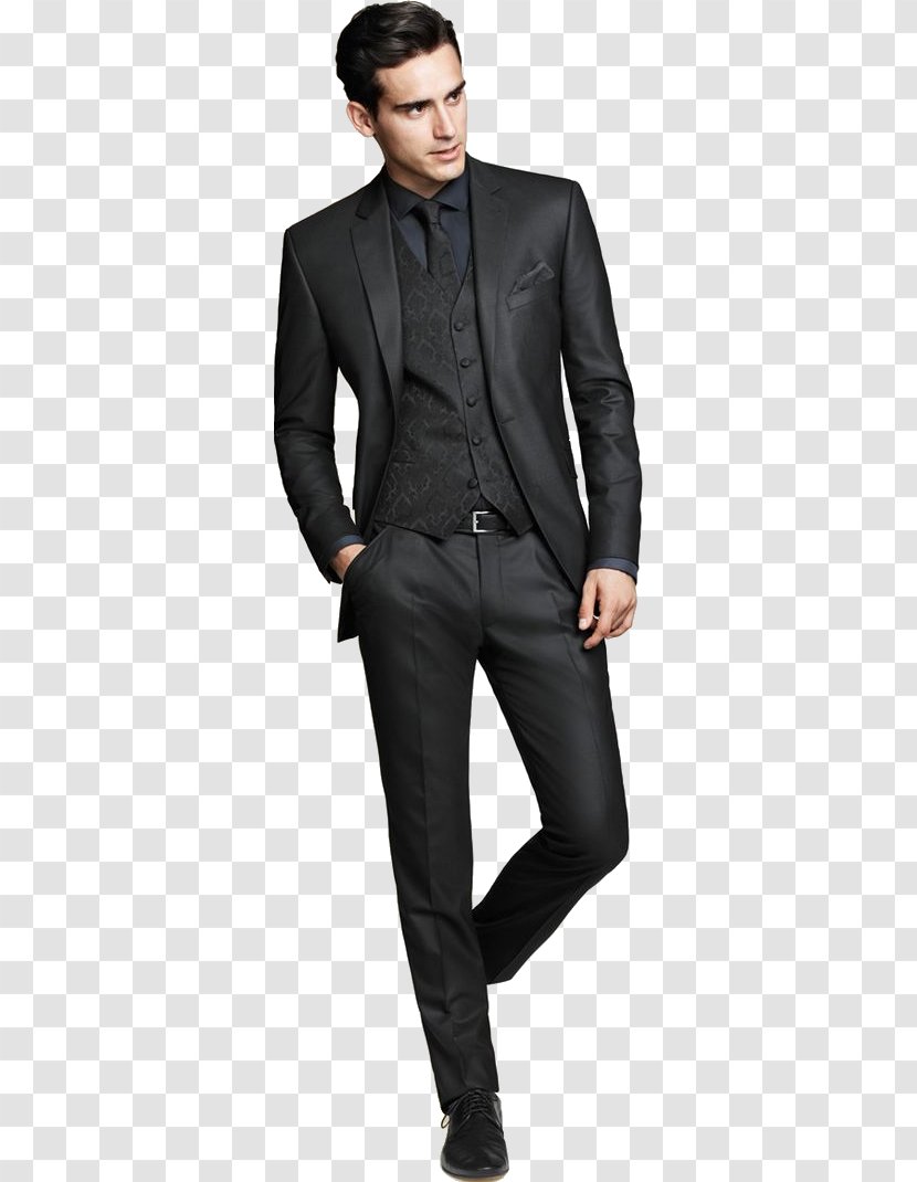 Suit Tuxedo Formal Wear Prom Lapel - Jacket Transparent PNG