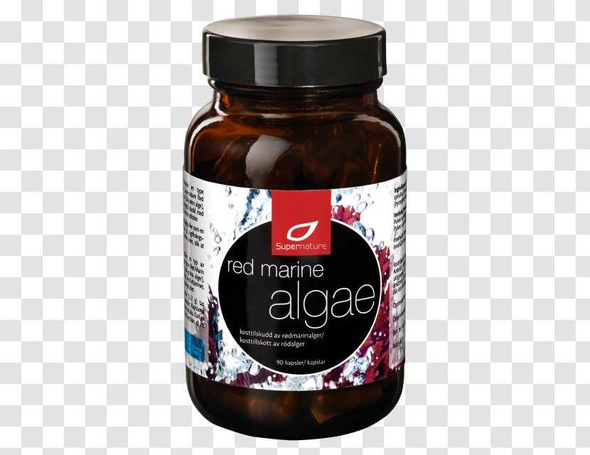 Dietary Supplement Red Algae Seaweed Chlorella - Polysaccharide Transparent PNG