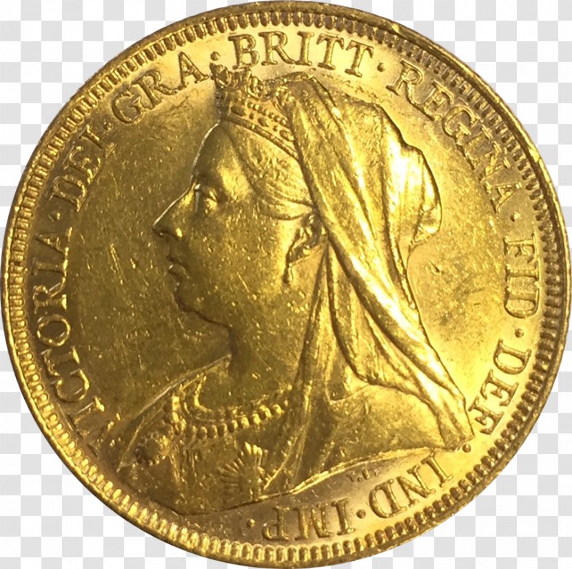 Gold Quarter American Buffalo Bison Coin - Cash Transparent PNG