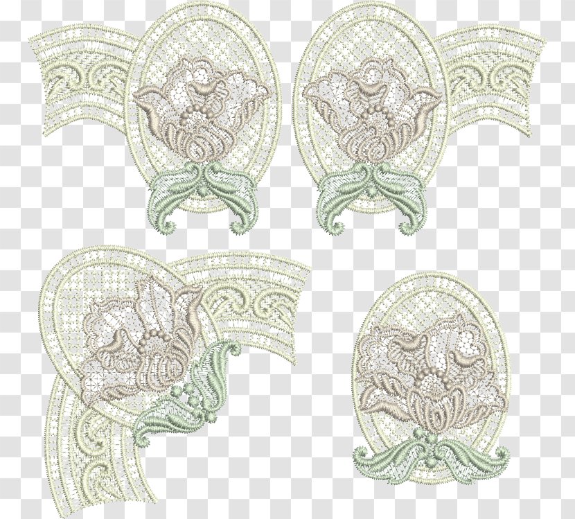 Visual Arts Currency Pattern - Lace Border Transparent PNG