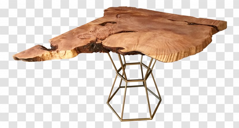 Coffee Tables Burl Live Edge Furniture - Chair - Sofa Table Transparent PNG