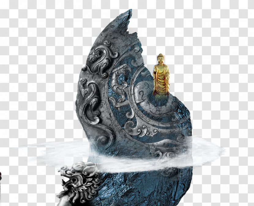 Computer File - Stone Carving - China Wind Transparent PNG