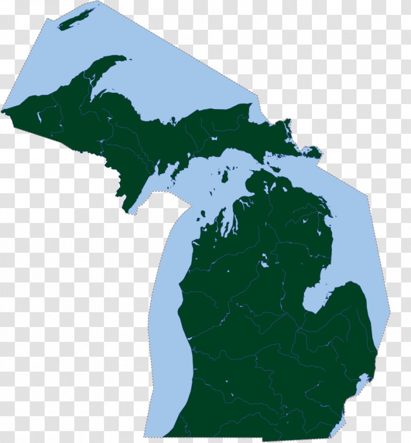 Michigan Vector Graphics Royalty-free Map Stock Photography - Us State Transparent PNG