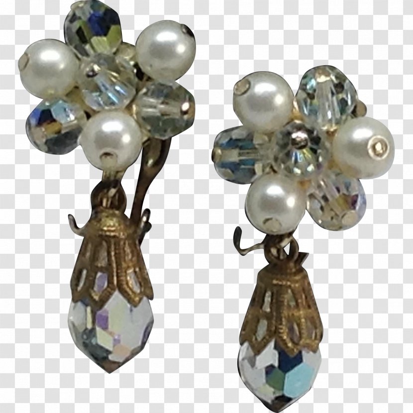 Pearl Earring Body Jewellery - Earrings Transparent PNG