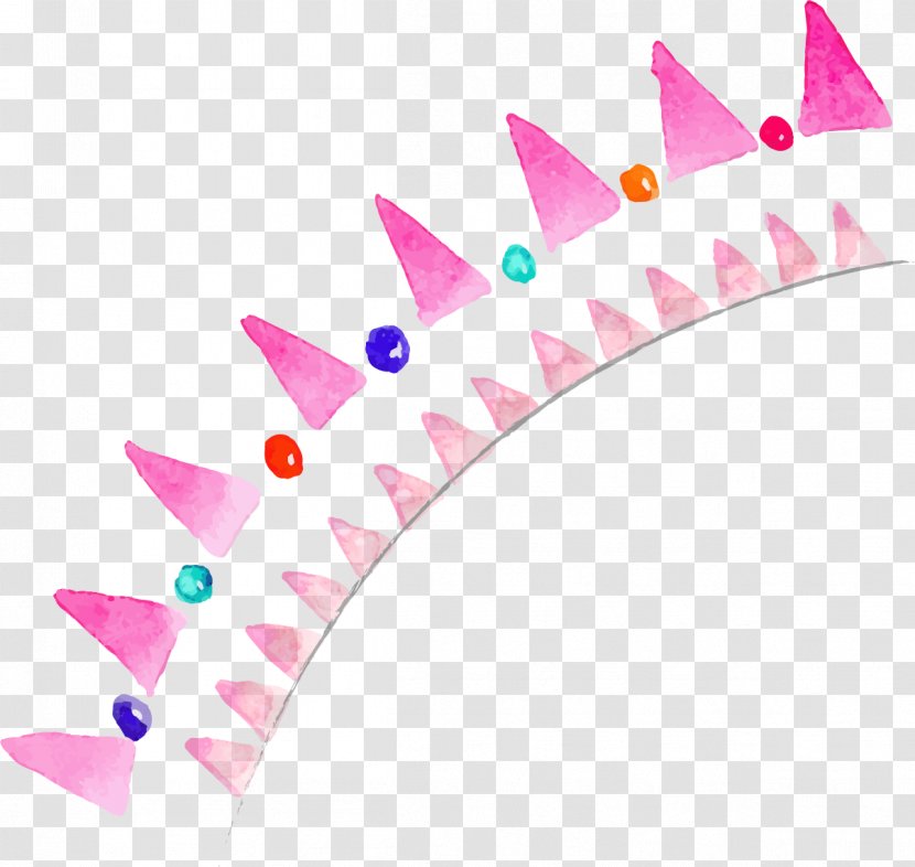 Birthday Party Balloon Clip Art - Magenta Transparent PNG