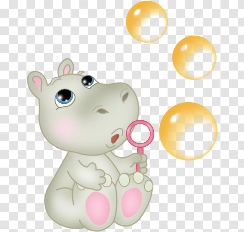 Baby Hippopotamus Clip Art Image Cartoon - Nose - Koala Transparent PNG