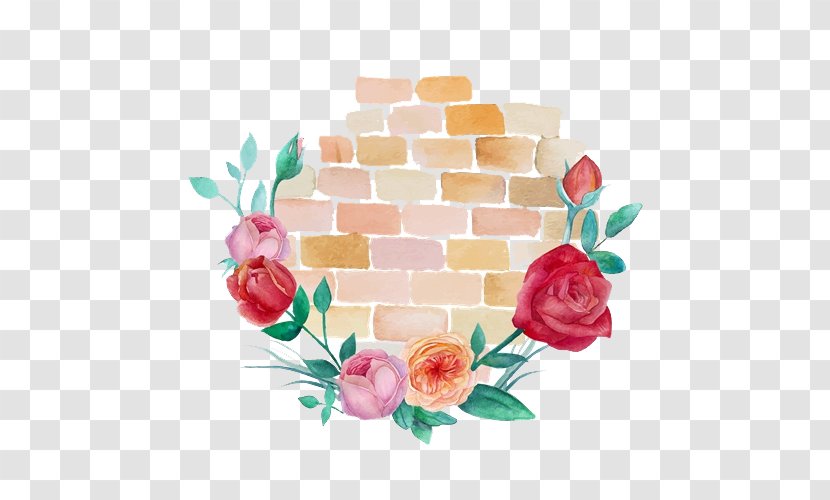 Watercolor Painting Drawing Illustration - Wreath - Flowers Transparent PNG