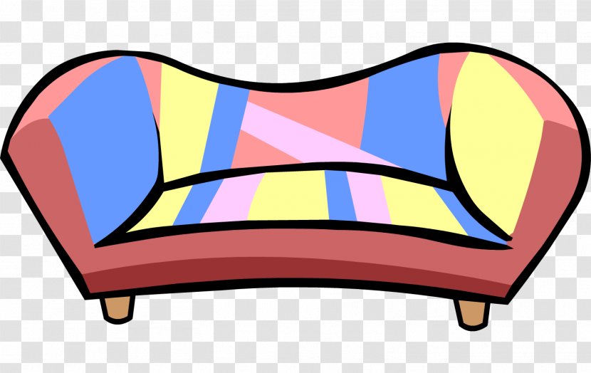 Club Penguin Couch Igloo Furniture Clip Art - Foot Rests - Sofa Transparent PNG