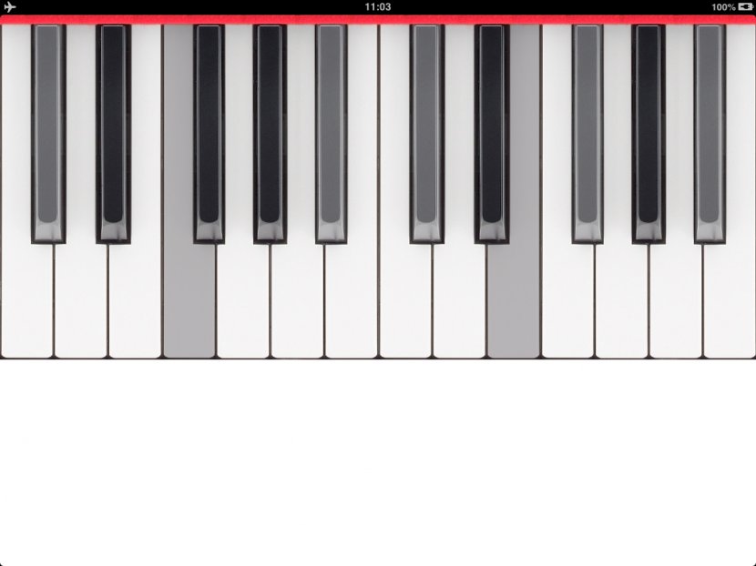Musical Keyboard Digital Piano MIDI - Watercolor - Keys Transparent PNG