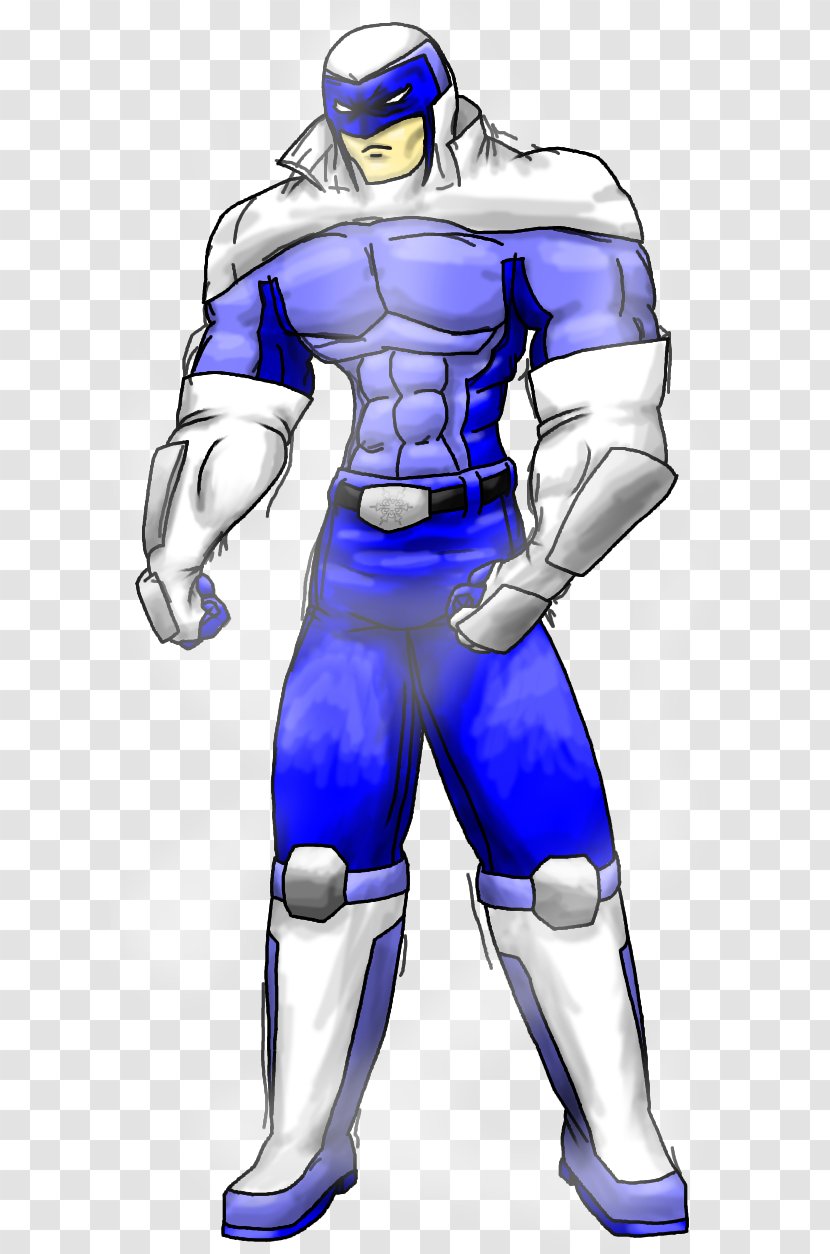 Cobalt Blue Superhero Headgear Male - Drawing Transparent PNG