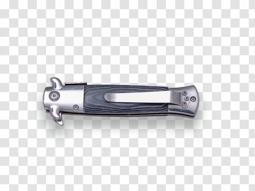 Utility Knives Pocketknife Blade Micarta - Paper Clip - Knife Transparent PNG