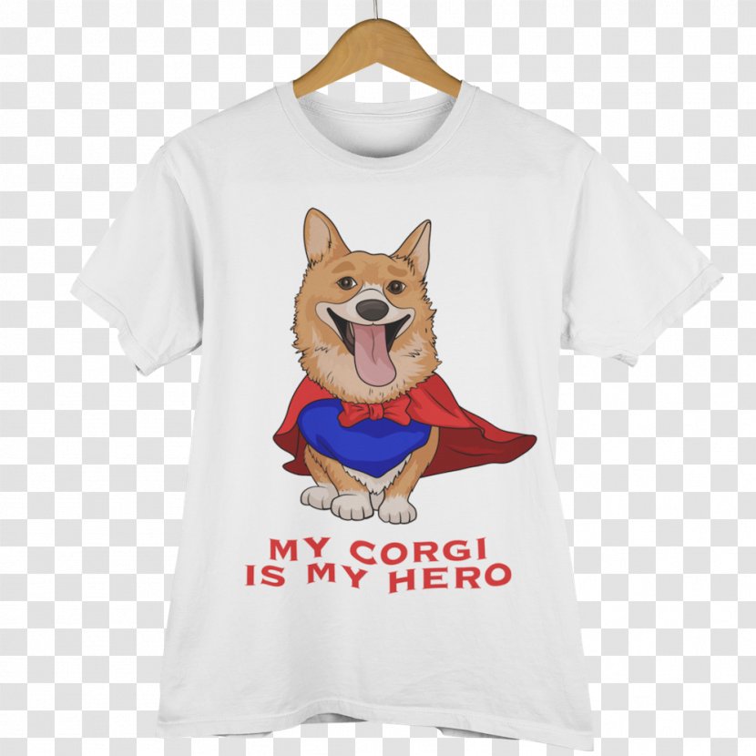 T-shirt Pembroke Welsh Corgi Sleeve Outerwear - T Shirt Transparent PNG