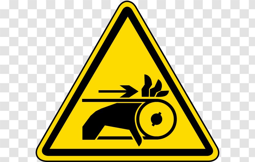 Hazard Symbol Warning Sign Label Safety - Triangle - Belt Transparent PNG