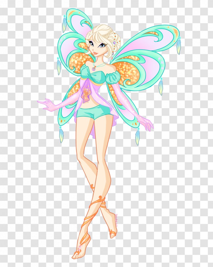 Costume Design Fairy Barbie Cartoon - Flower Transparent PNG