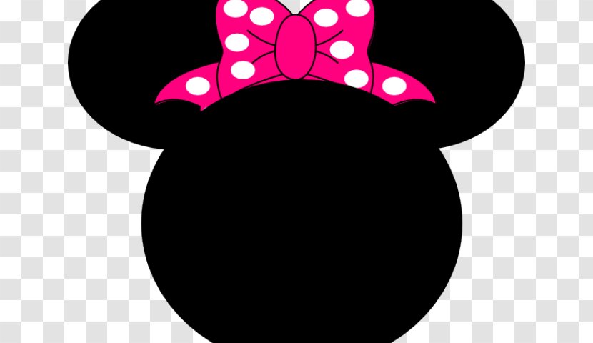 Minnie Mouse Mickey Clip Art Graphics - Pink - Disney Castle Silhouette Transparent PNG