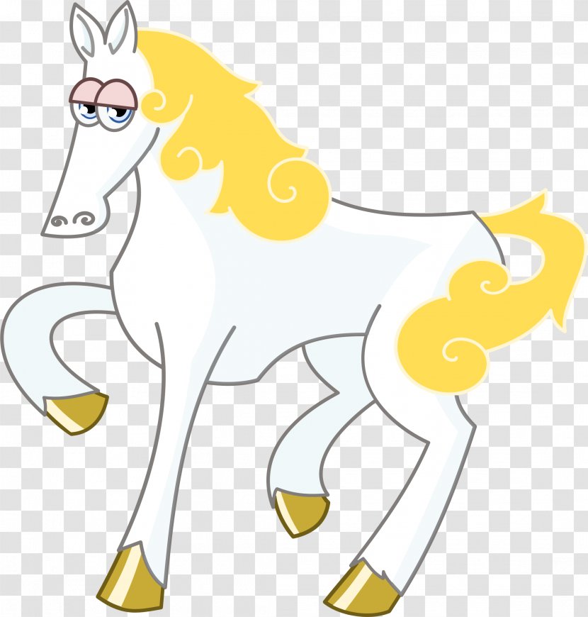 Pony Mustang Cartoon Clip Art - Pack Animal Transparent PNG