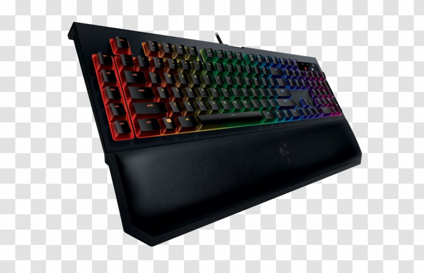 Computer Keyboard Razer Inc. Electrical Switches Gaming Keypad Video Game Transparent PNG