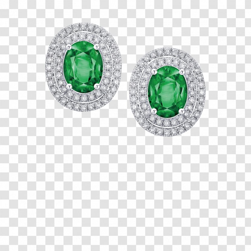 Emerald Earring Jewellery Fishpond Limited Light - Diamond Transparent PNG