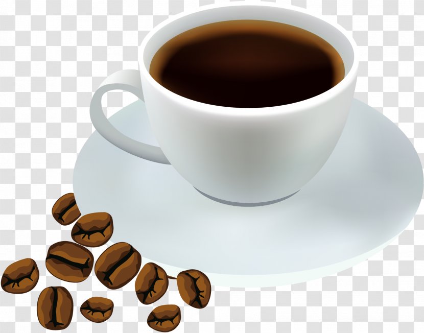 Coffee Cup Cappuccino Tea Cafe - Cuban Espresso - Vector Cups Transparent PNG