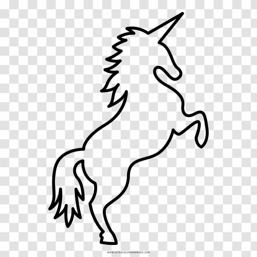 Unicorn Pegasus Coloring Book Drawing Horse - Pack Animal Transparent PNG