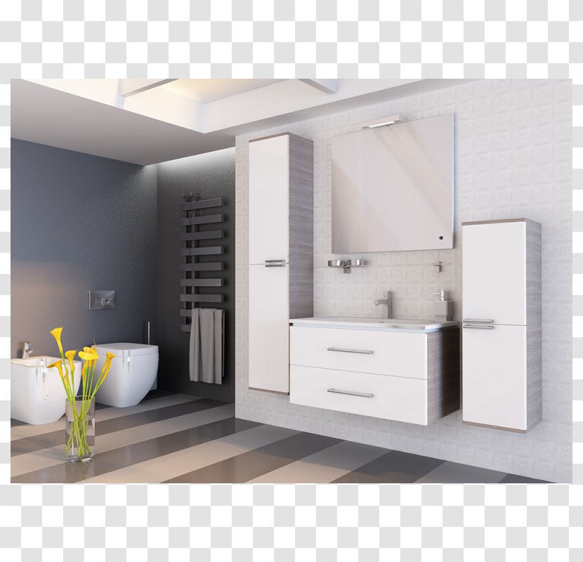 Bathroom Cabinet Towel Cabinetry Furniture - Sink Transparent PNG