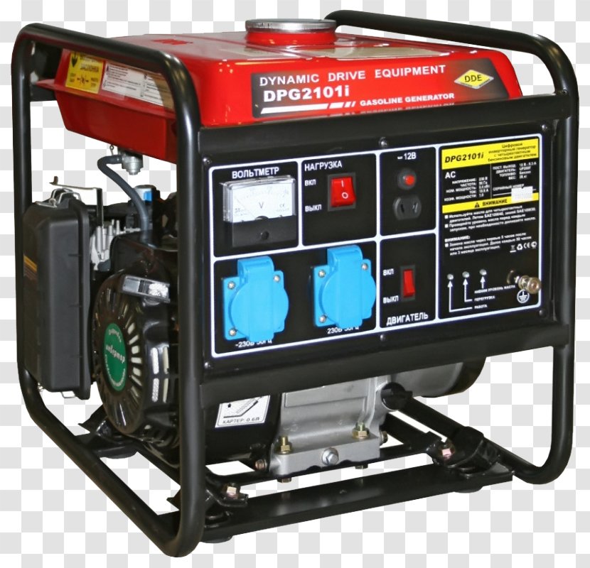 Electric Generator Petrol Engine Engine-generator Diesel Transparent PNG