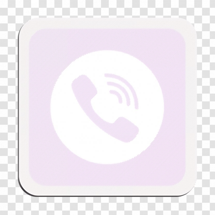 Application Icon Call Calling - Message - Magenta Symbol Transparent PNG