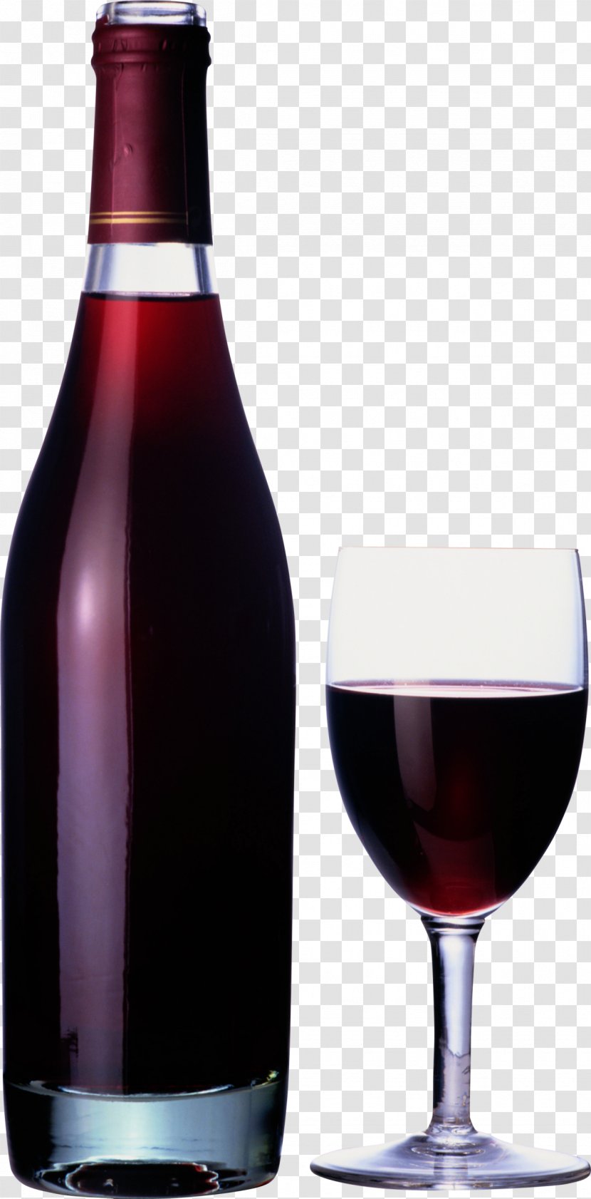 Red Wine Glass Bottle - Cocktail Transparent PNG