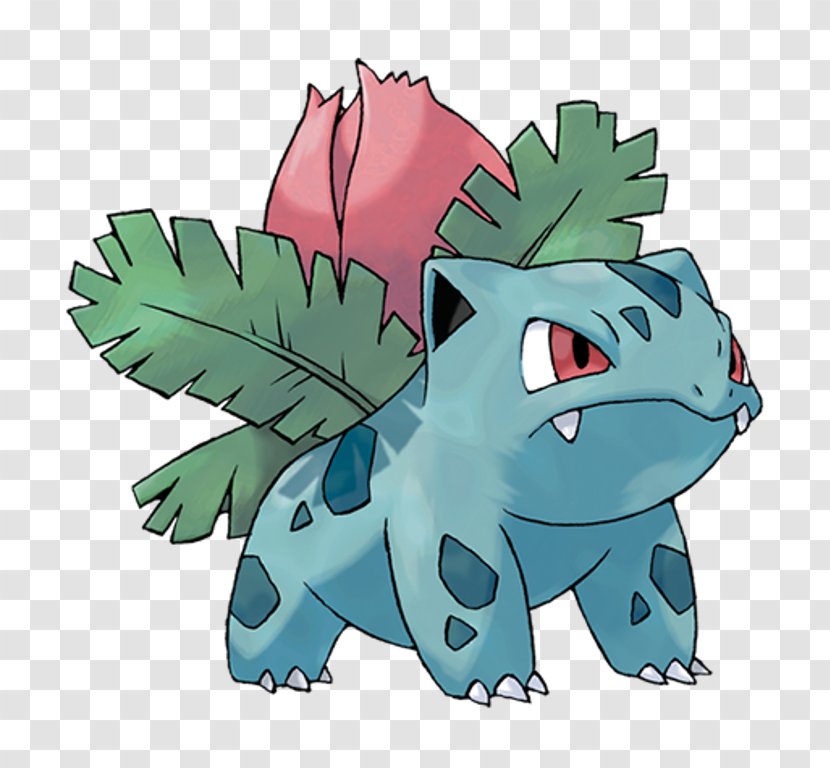 Pokémon Red And Blue Yellow GO Ivysaur Venusaur - Angry Bulbasaur Transparent PNG