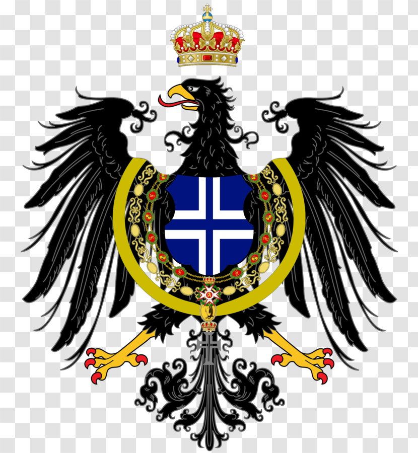 North German Confederation Kingdom Of Prussia Empire - Crest - Eagle Transparent PNG