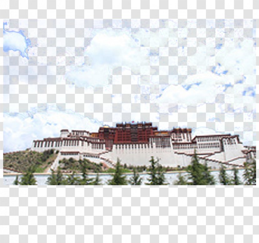 Potala Palace Jokhang Old Summer Ganden Sumtseling Monastery - Tibet,Potala Transparent PNG