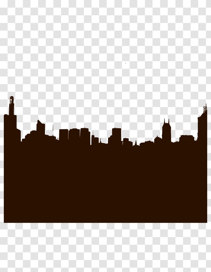 New York City Skyline Silhouette Clip Art - Photography - Building Transparent PNG