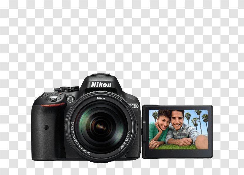 Nikon D5300 D5600 D5500 Digital SLR Camera Transparent PNG