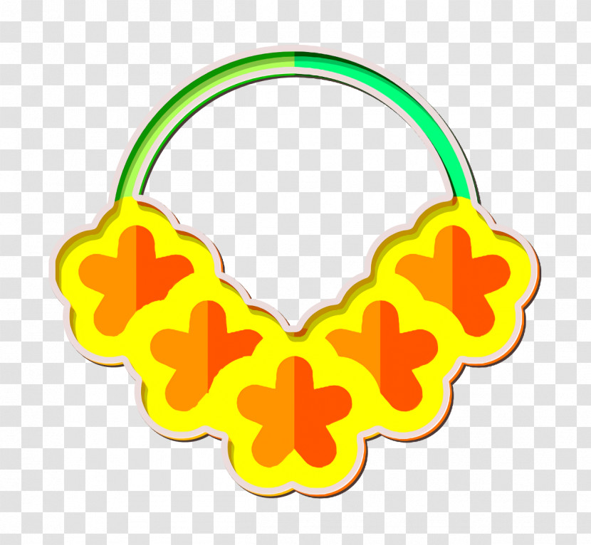 Reggae Icon Hawaii Icon Necklace Icon Transparent PNG