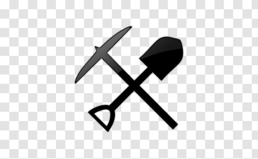 Shovel Pickaxe Tool Gardening Clip Art - Wing - Axe Logo Transparent PNG