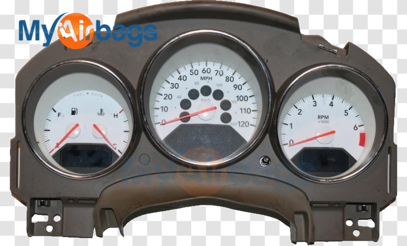 Motor Vehicle Speedometers 2007 Dodge Caliber Car Electronic Instrument Cluster - Automotive Exterior Transparent PNG