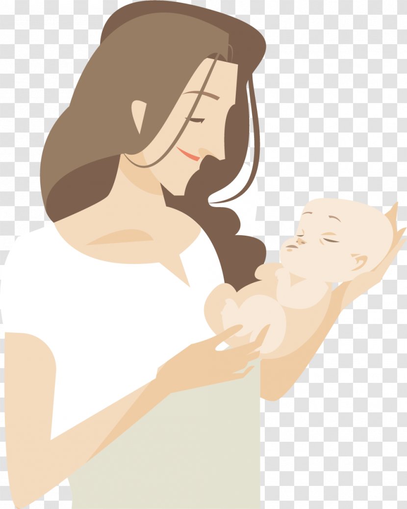 Mother Infant Illustration - Flower - Has Children Transparent PNG