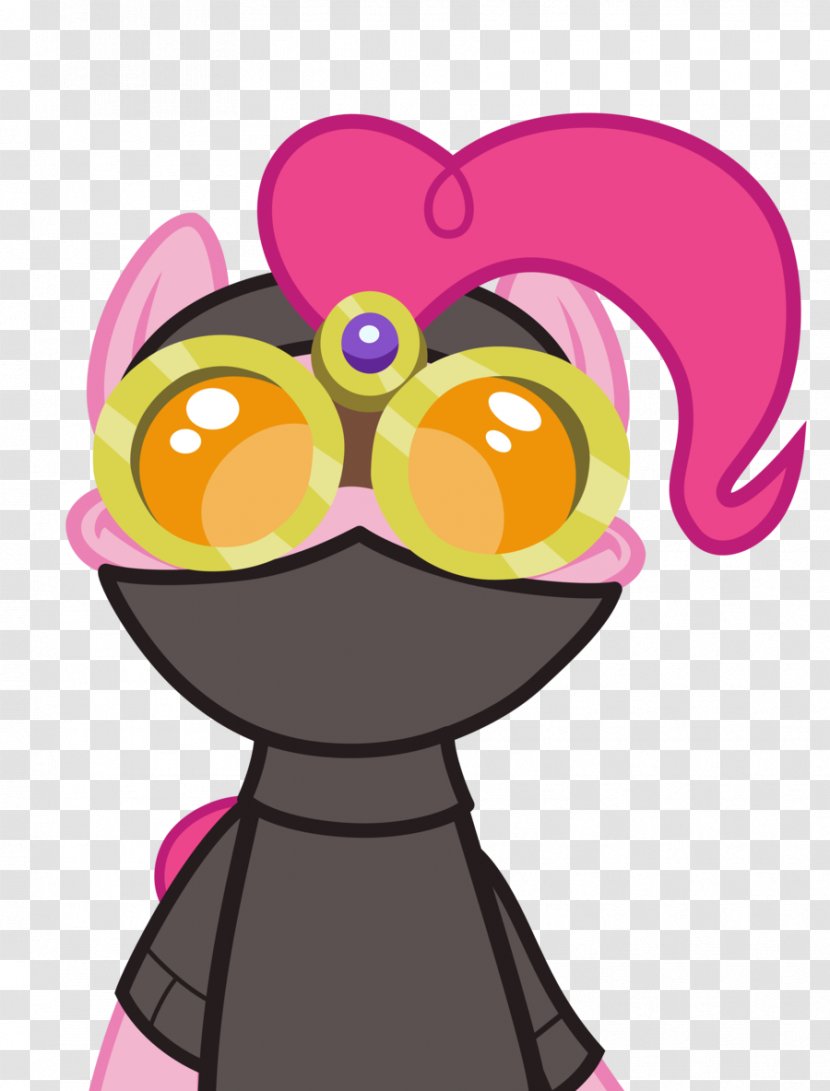 Pinkie Pie My Little Pony: Friendship Is Magic Fandom - Silhouette - Heart Transparent PNG
