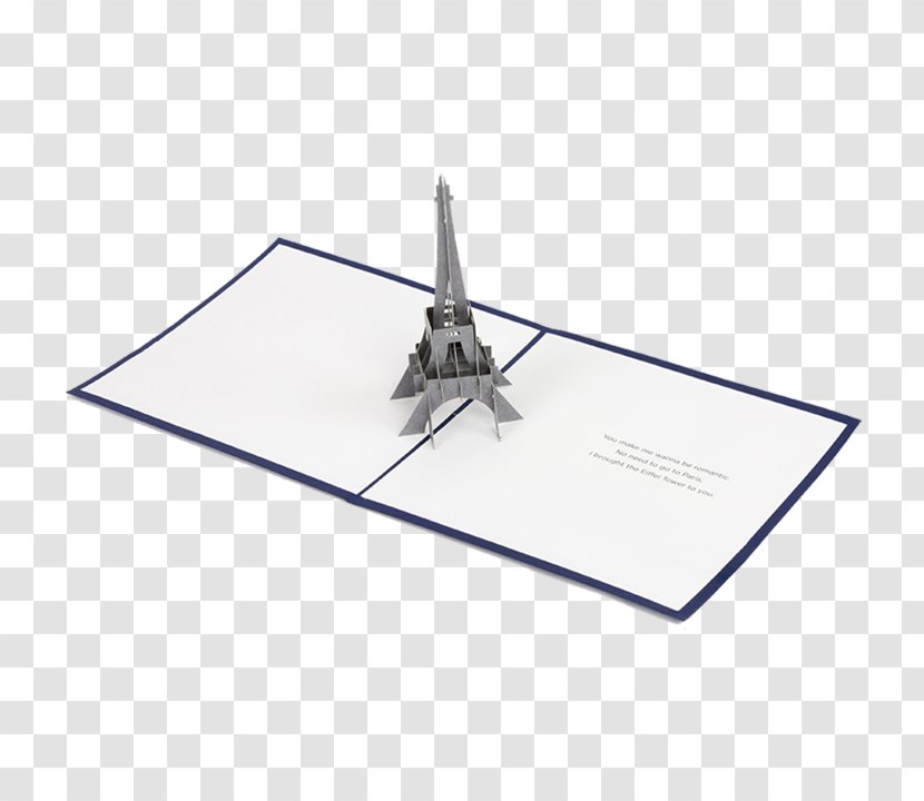 Eiffel Tower Greeting & Note Cards Card Stock Paper Pop - Table Transparent PNG