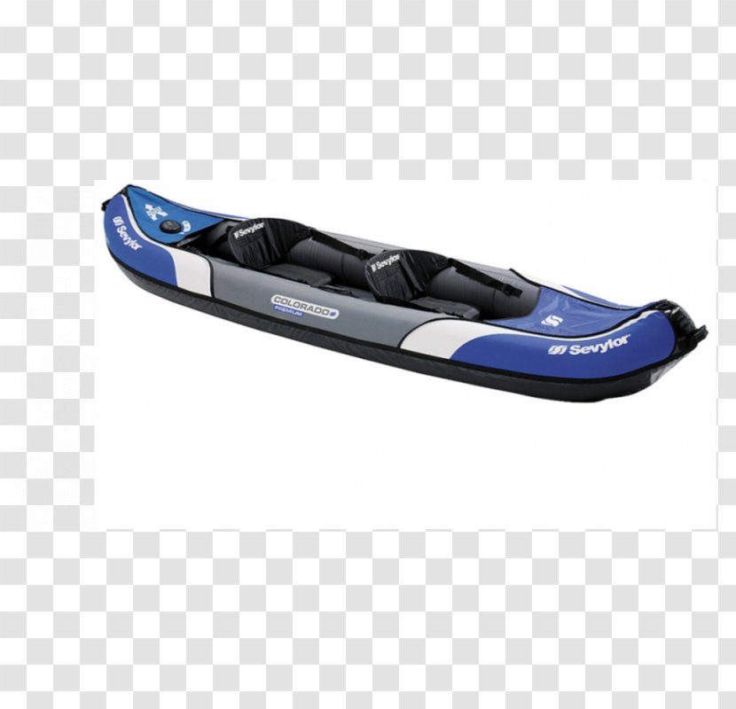 Sevylor Colorado Adventure Kayak Kit Inflatable Boating - Tahiti - Wildwater Canoeing Transparent PNG