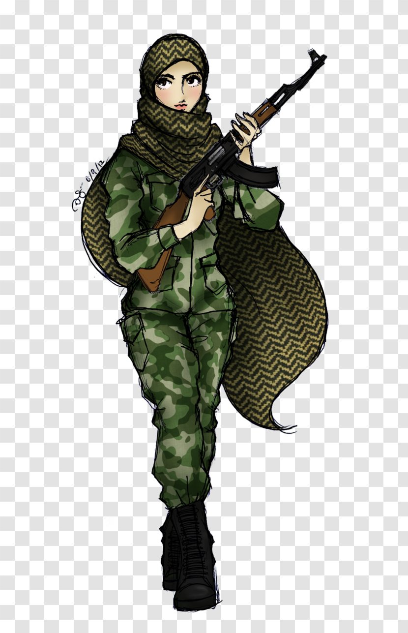 Soldier Cartoon Drawing DeviantArt - Joke - AK47 Transparent PNG