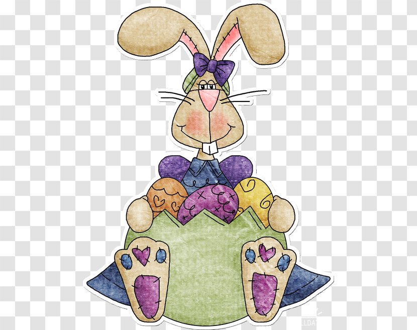 Easter Bunny European Rabbit Clip Art - Tail Transparent PNG