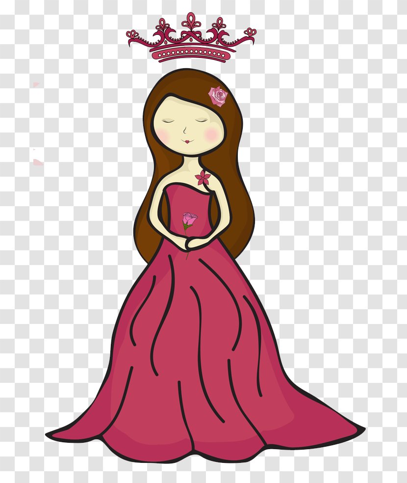 Crown Queen Regnant Cartoon U0e01u0e32u0e23u0e4cu0e15u0e39u0e19u0e0du0e35u0e48u0e1bu0e38u0e48u0e19 Woman - Heart - Princess Transparent PNG