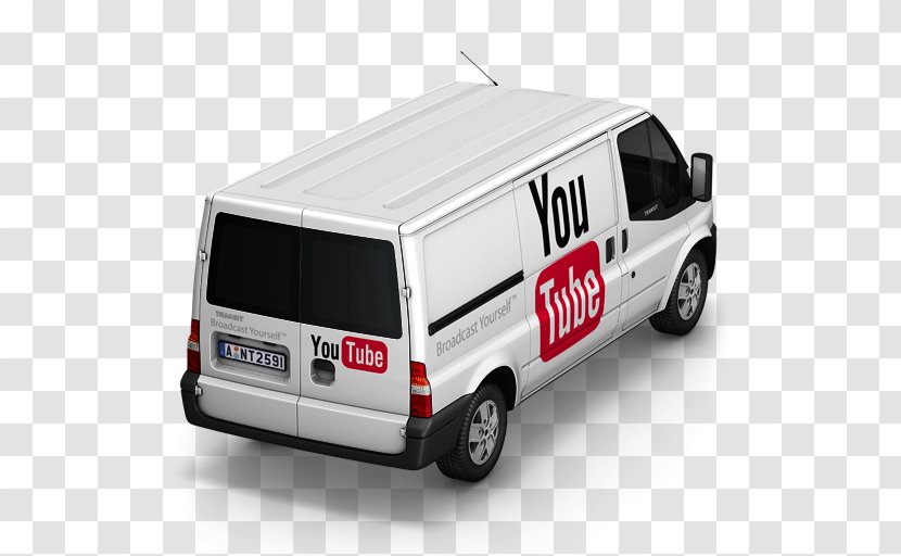 Commercial Vehicle Minibus Minivan Car - Automotive Design - YouTube Van Back Transparent PNG