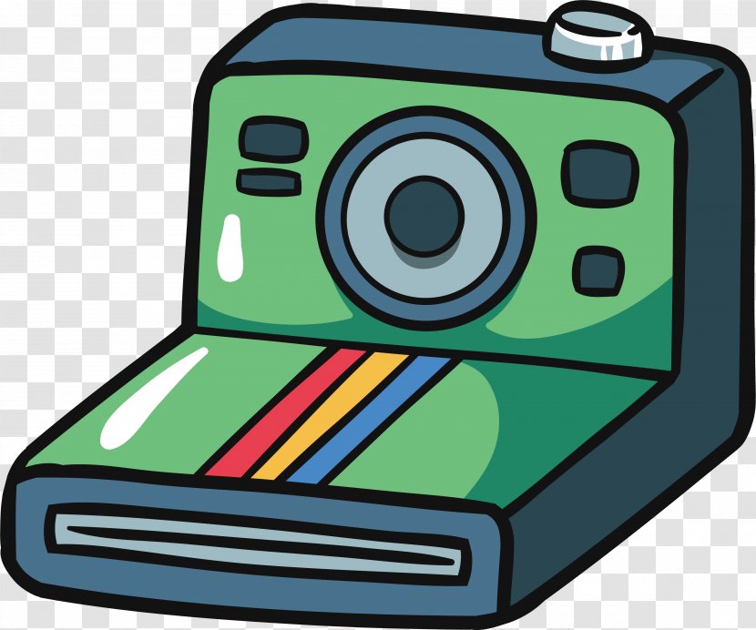 Instant Camera Polaroid Corporation - Telephony - Green Transparent PNG