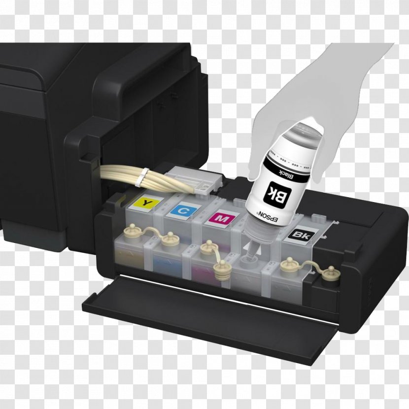 Inkjet Printing Paper Continuous Ink System Printer Cartridge Transparent PNG