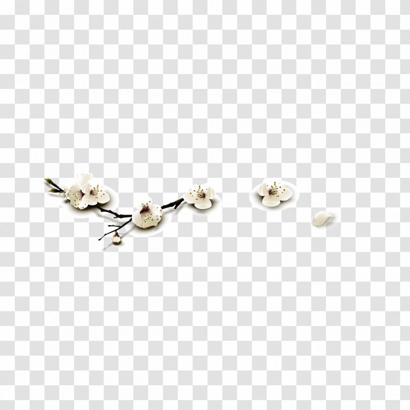 Gratis - Designer - Plum Flower Transparent PNG