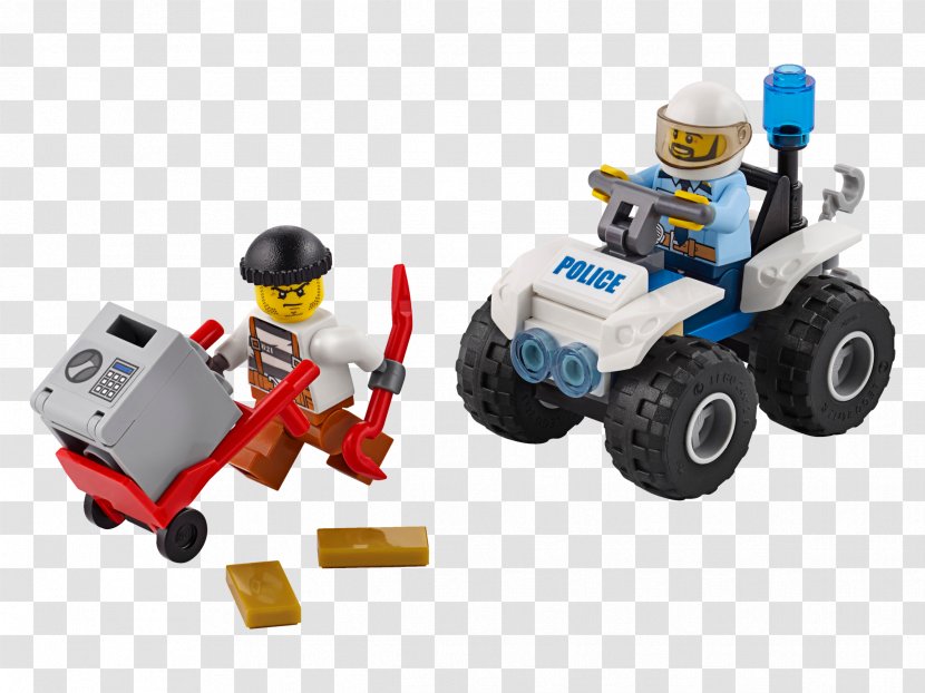 Amazon.com LEGO 60135 City ATV Arrest Lego Toy - Block Transparent PNG